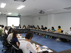 第二回勉強会の様子 (2011.9.9)